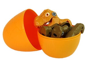 Tiranozauro Rekso figūrėlė su kiaušiniu, geltonas kaina ir informacija | Žaislai berniukams | pigu.lt