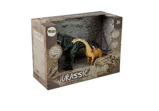 Dinozaurų figūrėlių rinkinys Lean Toys, 2 vnt kaina ir informacija | Žaislai berniukams | pigu.lt