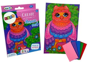 Цветная мозаика "Сделай сам", сова цена и информация | Развивающие игрушки | pigu.lt