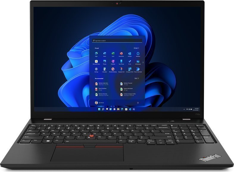 Lenovo ThinkPad P16s Gen 1 (21CK0031PB), Windows 11 DG Windows 10 Pro 64, Polish / English цена и информация | Nešiojami kompiuteriai | pigu.lt