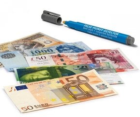 Маркер для проверки валюты SAFESCAN 30 цена и информация | Детекторы денежных купюр | pigu.lt