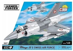 Konstruktorius Cobi Historical Collection, Mirage III S Swiss Air F.453, 453 det kaina ir informacija | Konstruktoriai ir kaladėlės | pigu.lt