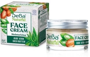 Deva Natural Aloe & Shea Увлажняющий крем для лица 50 мл цена и информация | Кремы для лица | pigu.lt