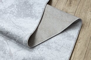 Rugsx ковровая дорожка Mefe 2783, серый мрамор, 60 см цена и информация | Ковры | pigu.lt