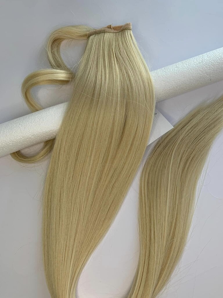 Blondiniška uodega 80 cm #613 kaina ir informacija | Plaukų aksesuarai | pigu.lt