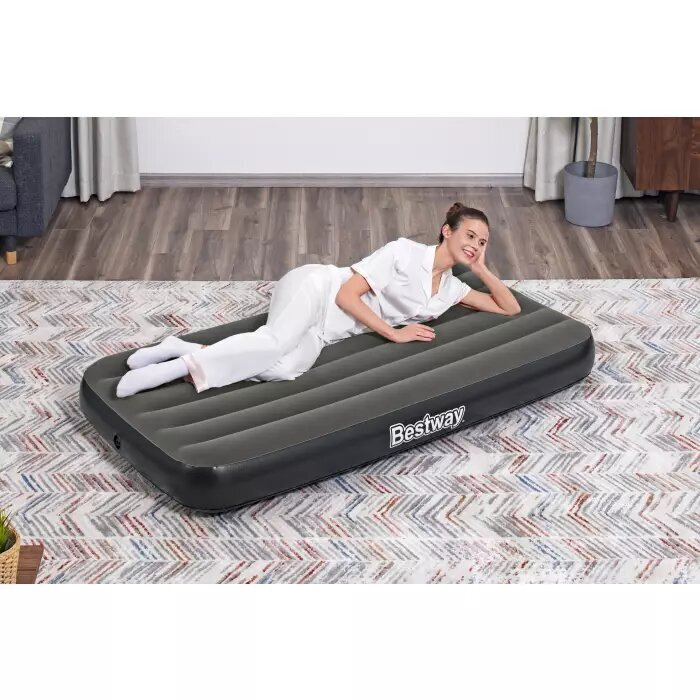 Pripučiamas čiužinys Bestway Tritech Air Mattress Twin, 188cm x 99cm x 25cm kaina ir informacija | Pripučiami čiužiniai ir baldai | pigu.lt