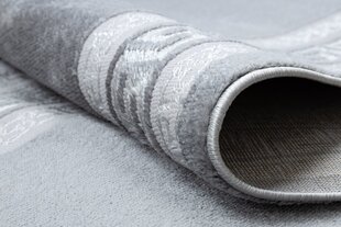 Rugsx ковровая дорожка Mefe 2813, серая, 200 см цена и информация | Ковры | pigu.lt