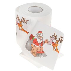 Šventinis tualetinis popierius kaina ir informacija | Kalėdinės dekoracijos | pigu.lt