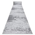 Rugsx ковровая дорожка Mefe 6182, серая, 150 см