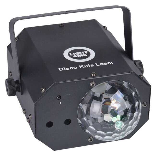 LIGHT4ME DISCO BALL LASER daugiafunkcinis LED šviestuvas kaina ir informacija | Dekoracijos šventėms | pigu.lt