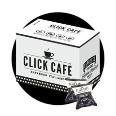 Clickcafe Forte kavos kapsulės, Lavazza Modo mio kavos aparatams, 100 vnt. kaina ir informacija | Kava, kakava | pigu.lt