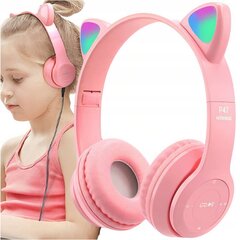 Vaikiškos ausinės Bluetooth 5.0 + EDR, FM цена и информация | Теплая повязка на уши, черная | pigu.lt