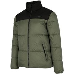 Мужская куртка 4F, M H4Z22 KUMP005 43S, зеленая цена и информация | Мужские куртки | pigu.lt