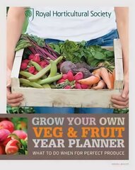 RHS Grow Your Own: Veg & Fruit Year Planner: What to do when for perfect produce kaina ir informacija | Knygos apie sodininkystę | pigu.lt