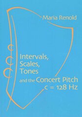Intervals, Scales, Tones: And the Concert Pitch c = 128 Hz 2nd Revised edition kaina ir informacija | Knygos apie meną | pigu.lt