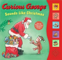 Curious George Sounds Like Christmas Sound Book kaina ir informacija | Knygos mažiesiems | pigu.lt