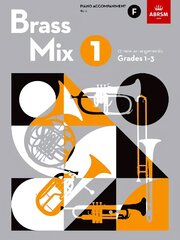 Brass Mix, Book 1, Piano Accompaniment F: 12 new arrangements for Brass, Grades 1-3 цена и информация | Книги об искусстве | pigu.lt