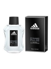 Туалетная вода для мужчин Adidas Dynamic Pulse EDT, 100 мл цена и информация | Мужские духи | pigu.lt