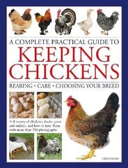 Keeping Chickens, Complete Practical Guide to: Rearing; Care; Choosing Your Breed: A directory of chickens, ducks, geese and turkeys, and how to keep them, with over 700 photographs цена и информация | Энциклопедии, справочники | pigu.lt