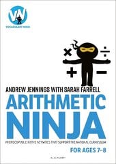 Arithmetic Ninja for Ages 7-8: Maths activities for Year 3 kaina ir informacija | Lavinamosios knygos | pigu.lt