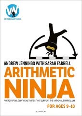 Arithmetic Ninja for Ages 9-10: Maths activities for Year 5 kaina ir informacija | Lavinamosios knygos | pigu.lt