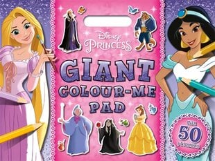 Disney Princess: Giant Colour Me Pad kaina ir informacija | Knygos mažiesiems | pigu.lt