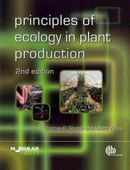Principles of Ecology in Plant Production 2nd edition kaina ir informacija | Socialinių mokslų knygos | pigu.lt