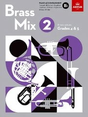 Brass Mix, Book 2, Piano Accompaniment B flat: 8 new pieces for Brass, Grades 4 & 5 цена и информация | Книги об искусстве | pigu.lt