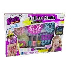 Nagų formavimo rinkinys vaikams Leantoys Little Ladies Nail Art Studio цена и информация | Игрушки для девочек | pigu.lt