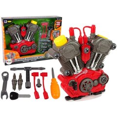 Didelis mechaninis variklis su priedais Lean Toys цена и информация | Игрушки для мальчиков | pigu.lt