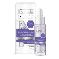 Veido serumas Bielenda Skin Clinic Professional Niacynamid Serum, 30 ml kaina ir informacija | Veido aliejai, serumai | pigu.lt