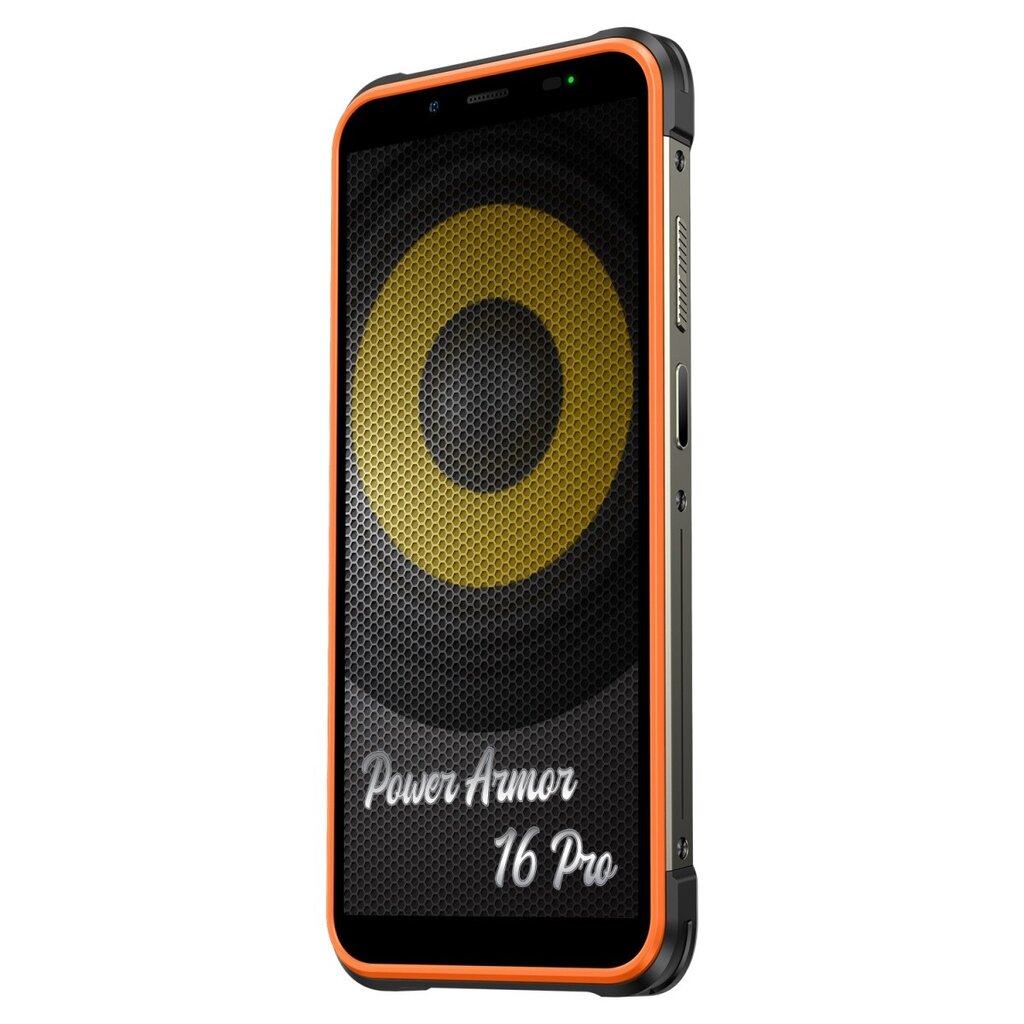 Ulefone Power Armor 16 Pro 4/64GB UF-PA16P/OE Orange/Black цена и информация | Mobilieji telefonai | pigu.lt