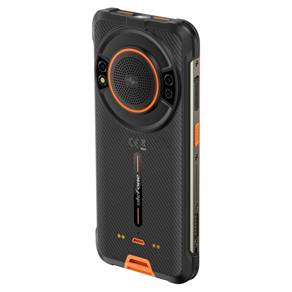 Ulefone Power Armor 16 Pro 4/64GB UF-PA16P/OE Orange/Black цена и информация | Mobilieji telefonai | pigu.lt