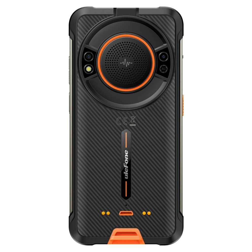 Ulefone Power Armor 16 Pro 4/64GB UF-PA16P/OE Orange/Black kaina ir informacija | Mobilieji telefonai | pigu.lt