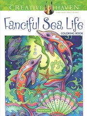 Creative Haven Fanciful Sea Life Coloring Book kaina ir informacija | Knygos apie sveiką gyvenseną ir mitybą | pigu.lt