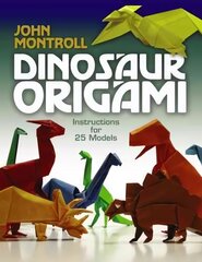 Dinosaur Origami kaina ir informacija | Knygos apie sveiką gyvenseną ir mitybą | pigu.lt