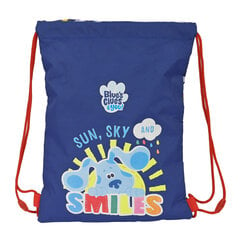 Рюкзак со шнурками Blue's Clues, Темно-синий (26 x 34 x 1 см) цена и информация | Школьные рюкзаки, спортивные сумки | pigu.lt