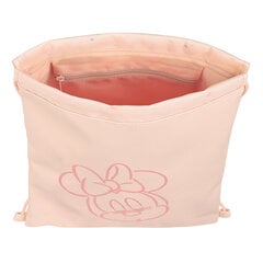 Рюкзак со шнурками Минни Маус, розовый (26 х 34 х 1 см) цена и информация | Школьные рюкзаки, спортивные сумки | pigu.lt