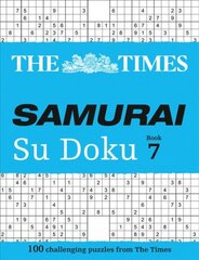 Times Samurai Su Doku 7: 100 Challenging Puzzles from the Times цена и информация | Книги о питании и здоровом образе жизни | pigu.lt