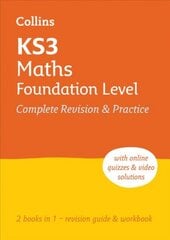 KS3 Maths Foundation Level All-in-One Complete Revision and Practice: Ideal for Years 7, 8 and 9 цена и информация | Книги для подростков  | pigu.lt