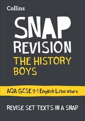 History Boys: AQA GCSE 9-1 English Literature Text Guide: Ideal for Home Learning, 2022 and 2023 Exams edition цена и информация | Книги для подростков  | pigu.lt