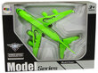 Žaislinis keleivinis lėktuvas, žalias kaina ir informacija | Lavinamieji žaislai | pigu.lt