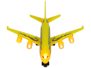 Žaislinis keleivinis lėktuvas, geltonas kaina ir informacija | Lavinamieji žaislai | pigu.lt