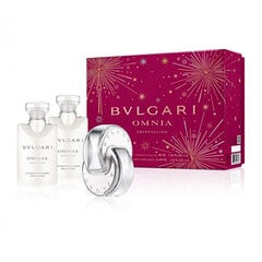 Набор Bvlgari Omnia Crystalline для женщин: туалетная вода EDT, 40 мл + лосьон для тела, 2 x 40 мл цена и информация | Женские духи | pigu.lt