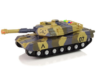 Karinis tankas, rudas kaina ir informacija | Žaislai berniukams | pigu.lt