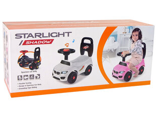 Paspiriamas automobilis Lean Toys ,,Starlight shadow'', mėlynas kaina ir informacija | Žaislai kūdikiams | pigu.lt