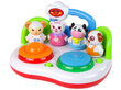 Su gyvūnų garsais ir šviesomis muzikinis žaidimas kaina ir informacija | Žaislai kūdikiams | pigu.lt