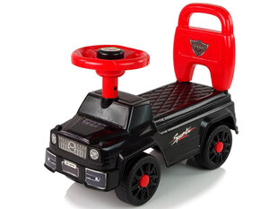 Paspiriamas automobilis Lean Toys ,,Starlight traversing'', juodas kaina ir informacija | Žaislai kūdikiams | pigu.lt