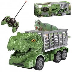 WOOPIE RC Car Dinosaur Green + Figure цена и информация | Игрушки для мальчиков | pigu.lt