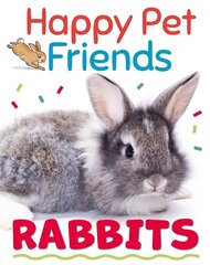 Happy Pet Friends: Rabbits Illustrated edition kaina ir informacija | Knygos paaugliams ir jaunimui | pigu.lt